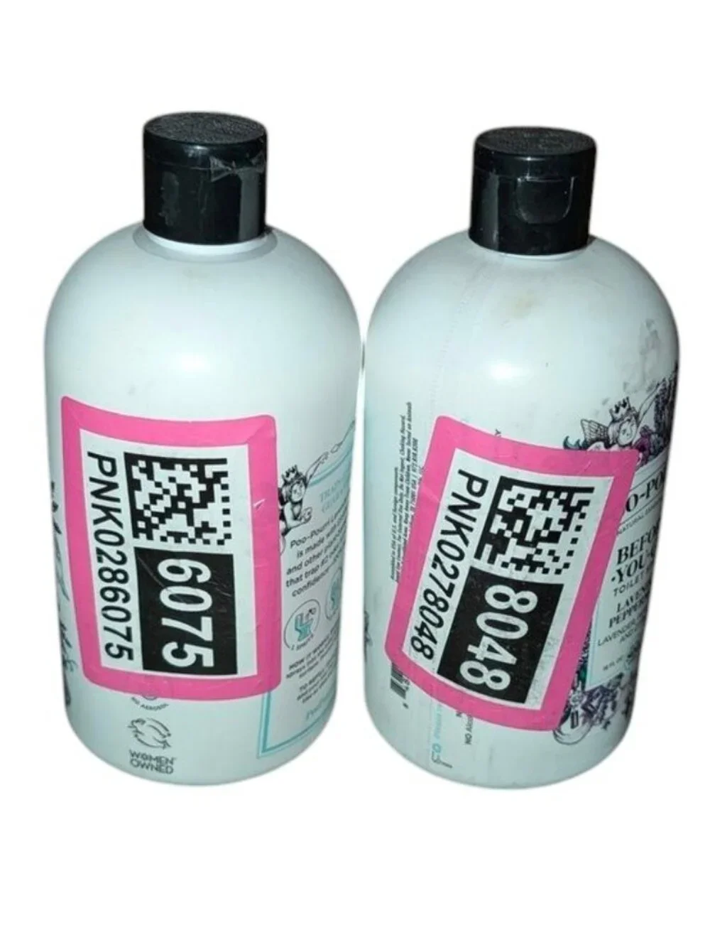 NEW Set 2 Poo-Pourri Before You Go Toilet Spray Refill Lavender Peppermint 16oz